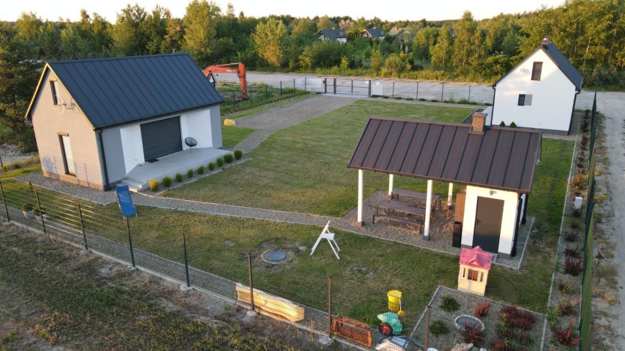 Domki Za Wyspa Chmielow Esterno foto